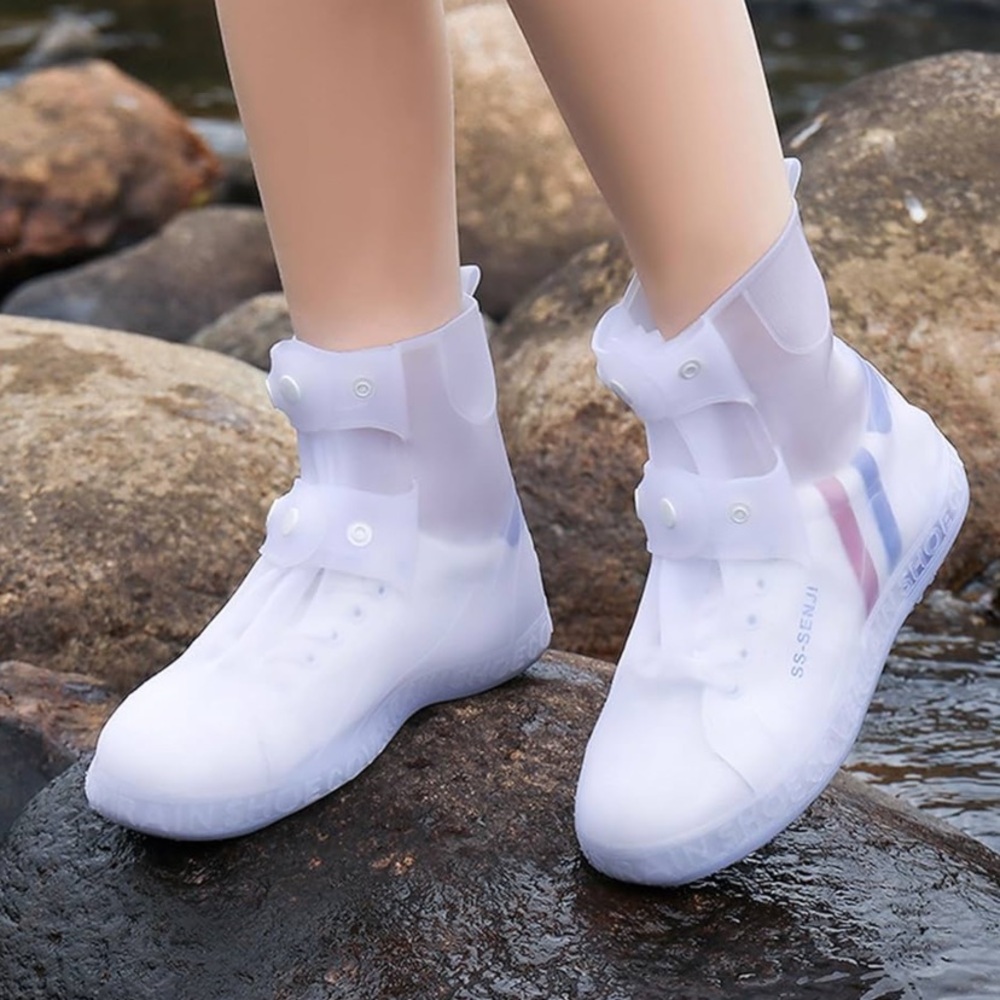 Waterproof Shoe Covers No-Slip Thickened Shoe Protectors